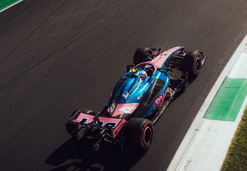 Colapinto cerró la práctica en Monza dentro del Top 10 y va por más en clasificación
