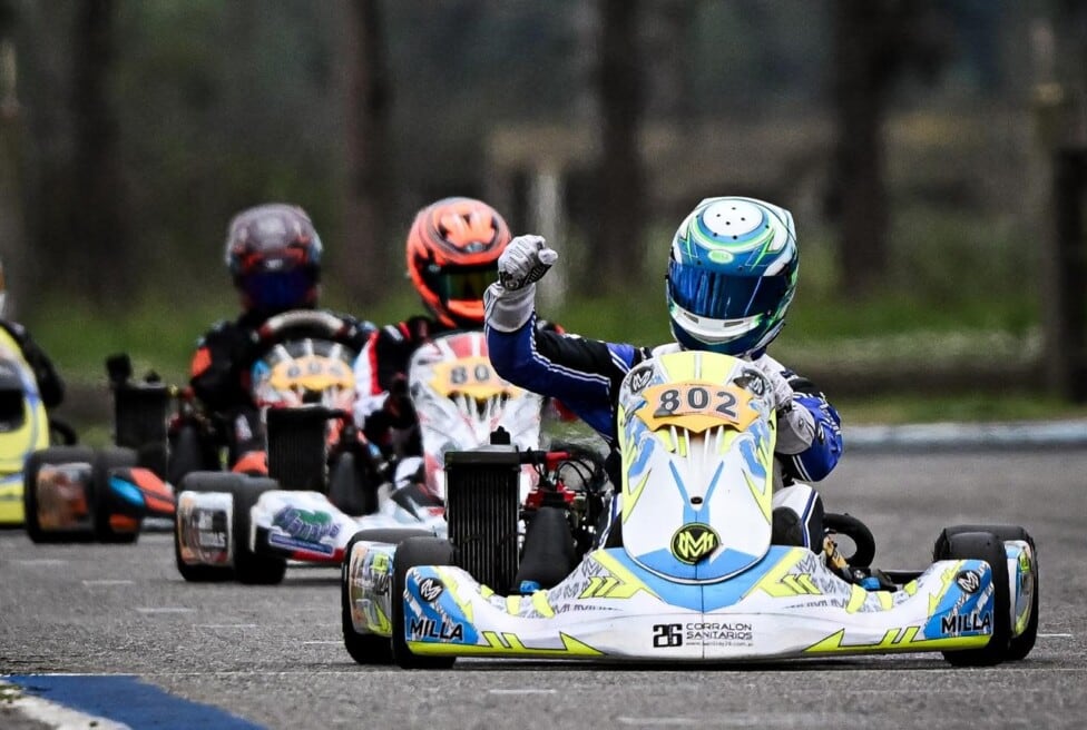 A los 16, Fausto Schioppa sacó el pasaje a Portimao y se coronó en la RMC Final Argentina