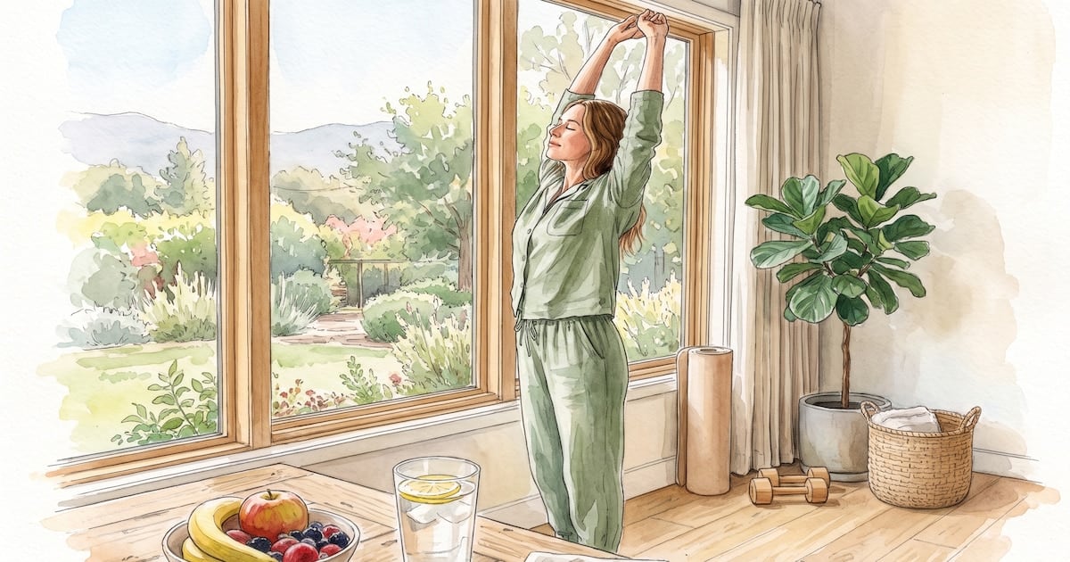 Dormir bien, mover el cuerpo y sumar fibra: la rutina que empieza la noche anterior y marca la diferencia por la mañana
