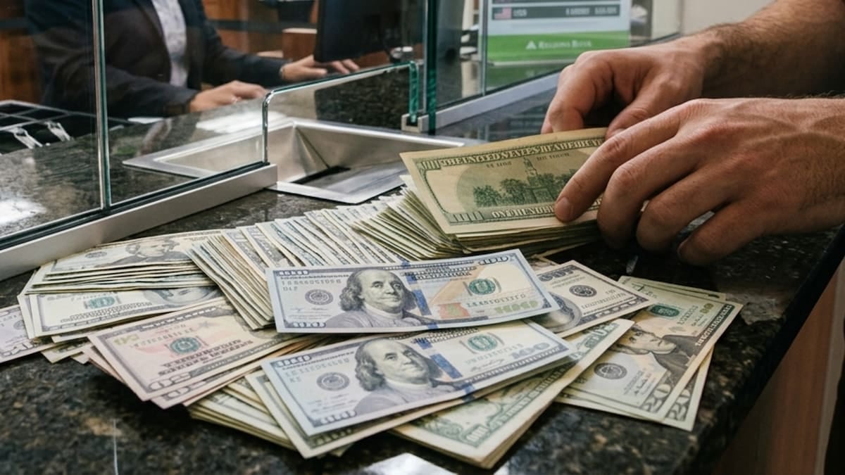 Dólar minorista y blue quedaron a la par en $1540 y el riesgo país se sostiene en 579 puntos