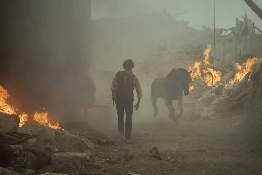 Dos pueblos fantasmas de Burgos se convierten en set de filmación de una película sobre la Guerra Civil