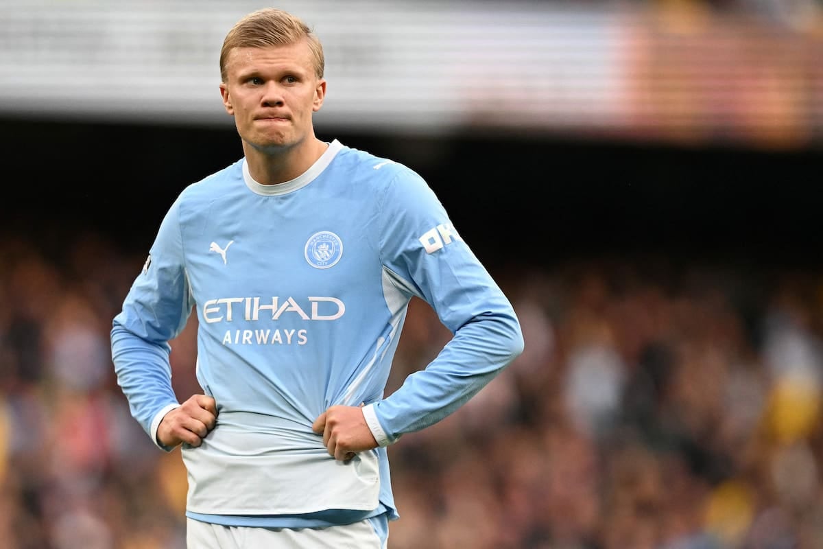 Manchester City ganó, sigue puntero y se llevó un susto con Haaland en el final