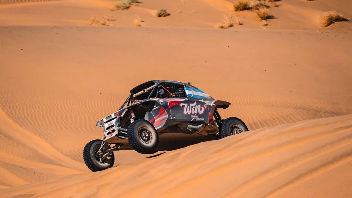 El argentino Nicolás Cavigliasso ganó la tercera etapa del Dakar y es líder en la categoría challenger