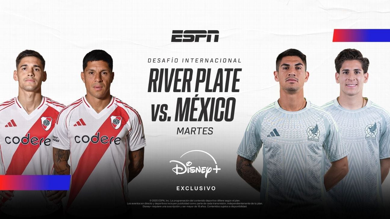 River Plate presentará a su plantel ante la selección de México, en vivo: hora, TV y formaciones