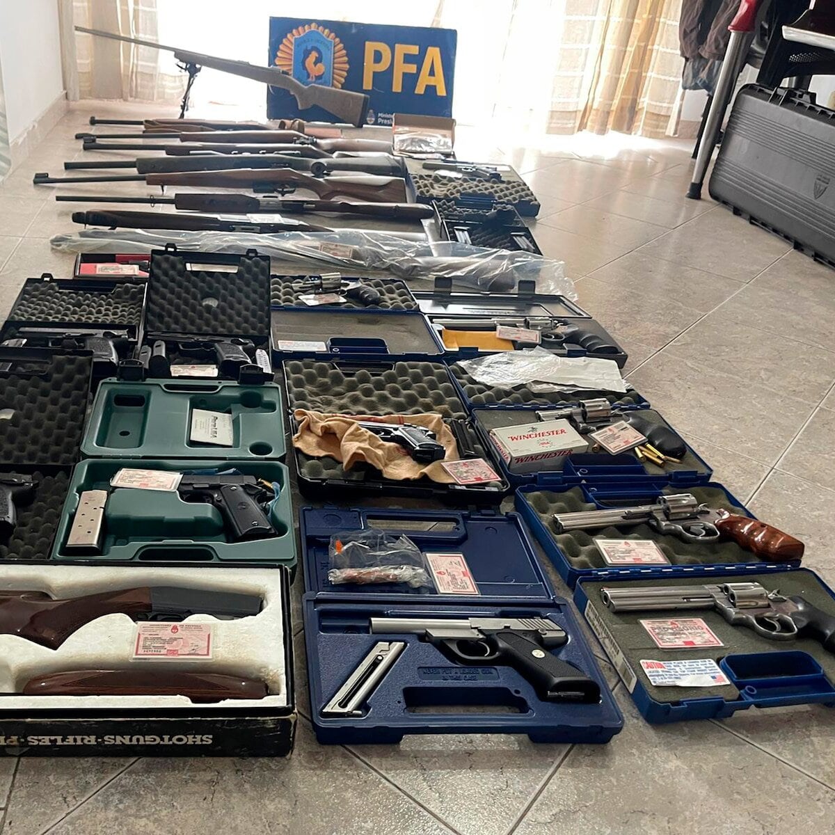 Las Fuerzas de Seguridad podrán usar armas incautadas a delincuentes tras un DNU de Milei
