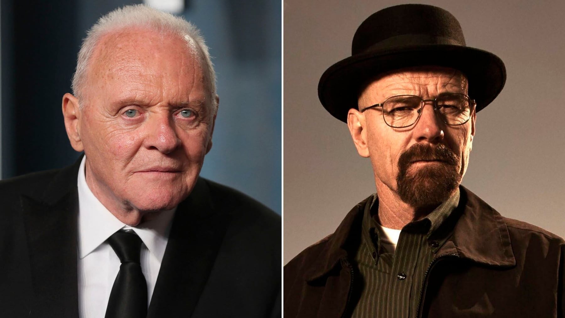 El Emotivo Mensaje de Anthony Hopkins a Bryan Cranston sobre 'Breaking Bad'