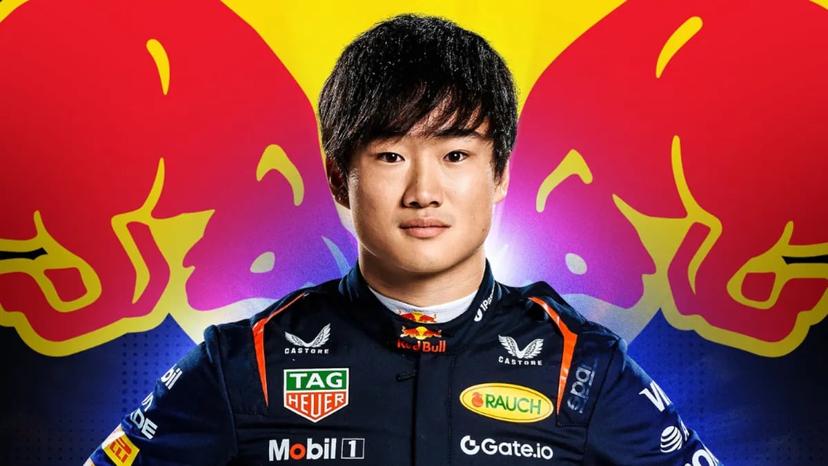 Yuki Tsunoda se une a Max Verstappen en Red Bull para la F1