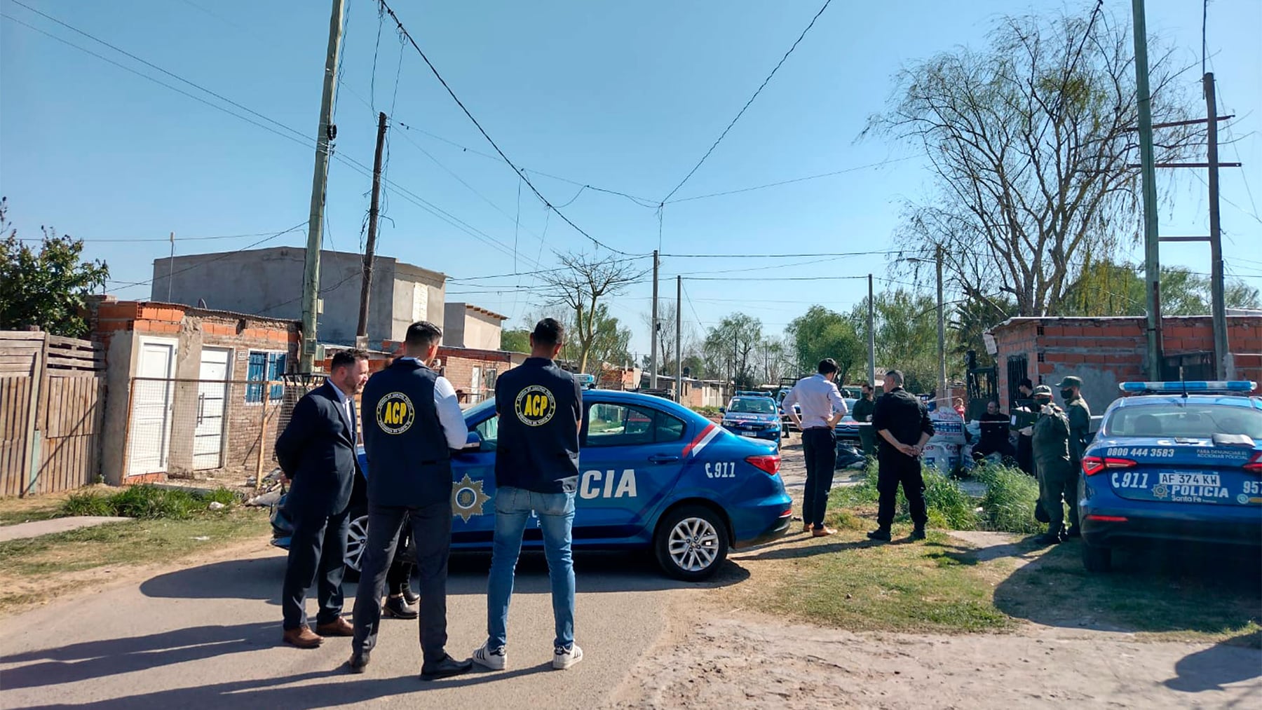 Rosario bajo fuego: Aumenta la tensión con un herido y ocho detenidos