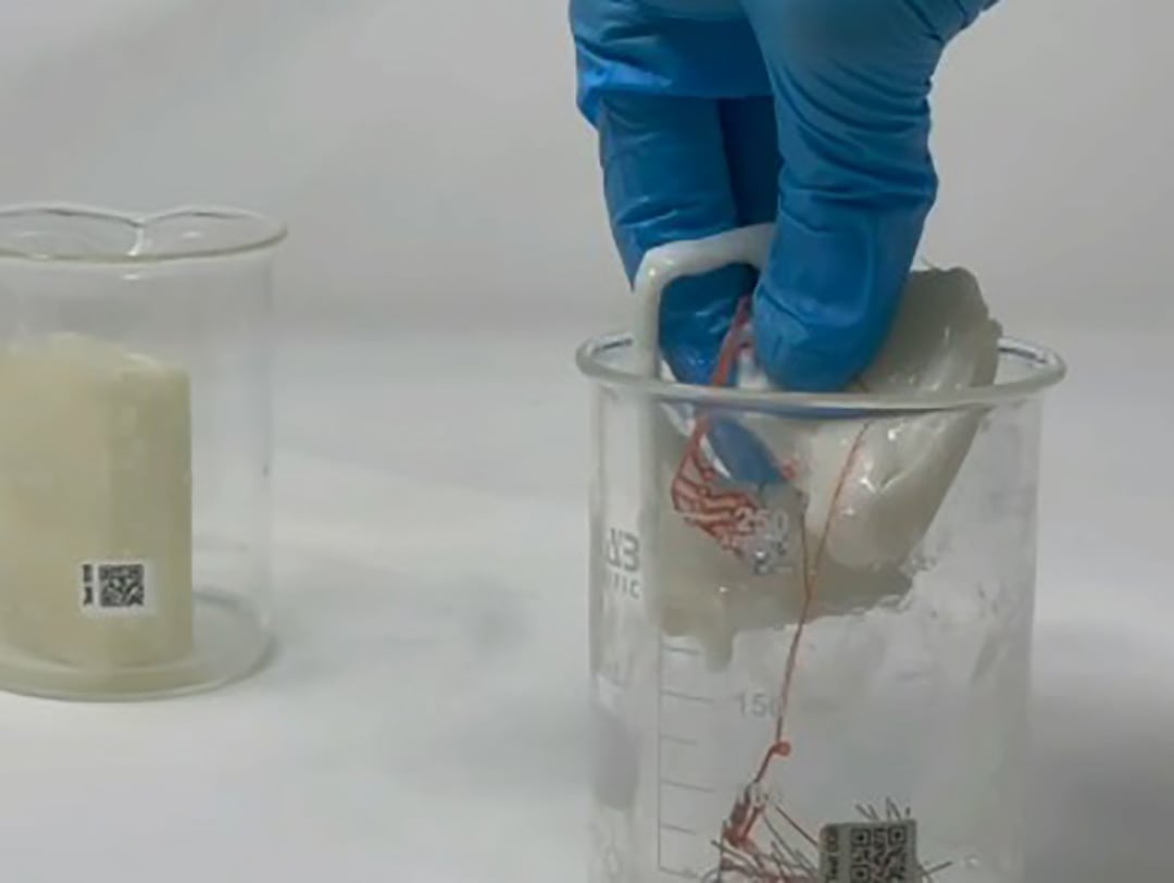 Revolucionaria carcasa electrónica soluble en agua: ¿El futuro del reciclaje?