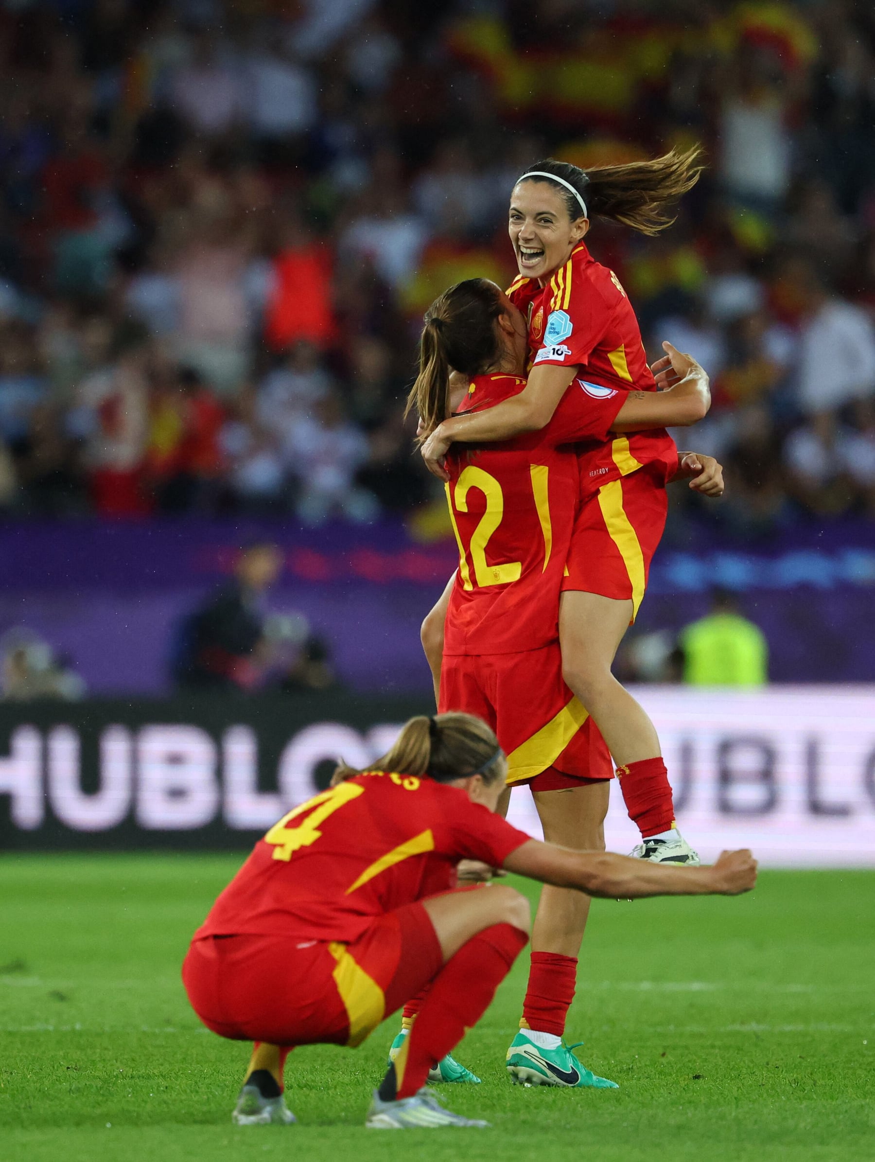 España hace historia al vencer a Alemania en la Eurocopa Femenina
