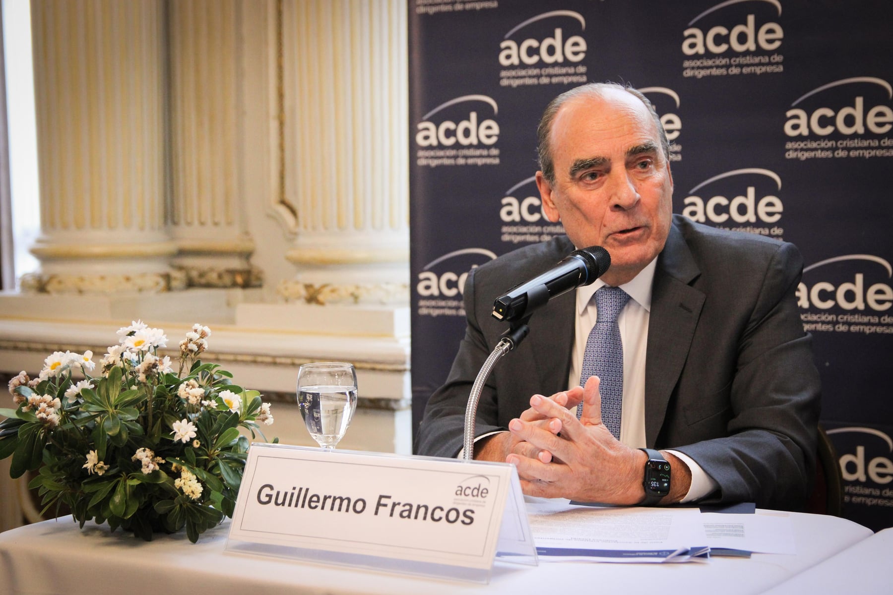 Guillermo Francos descartó postularse al Senado