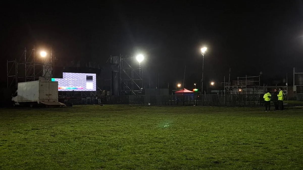 El club Villa Ángela garantizó el acto de Javier Milei en Moreno