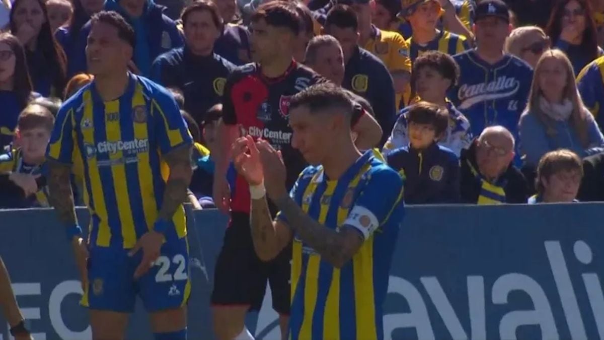Clásico rosarino terminó 1-1 con homenaje a Messi en el Gigante de Arroyito