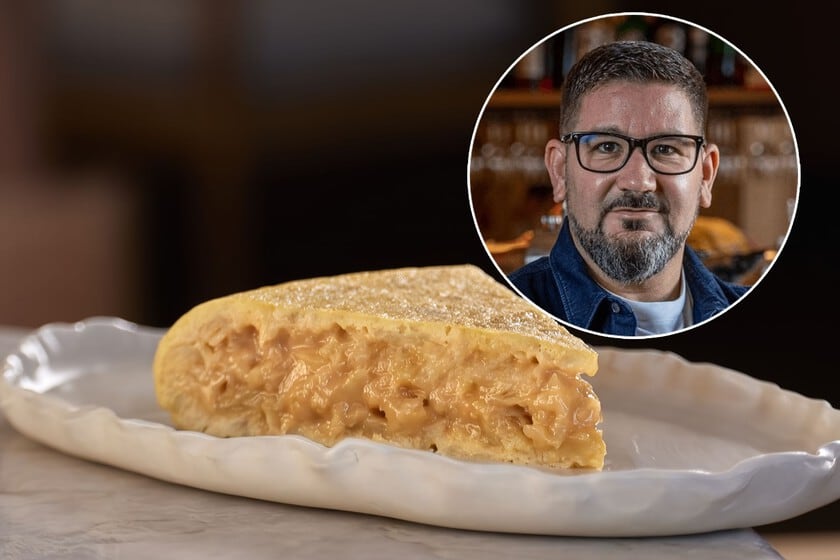 La tortilla de Dani García: cuatro ingredientes y un toque de mayonesa