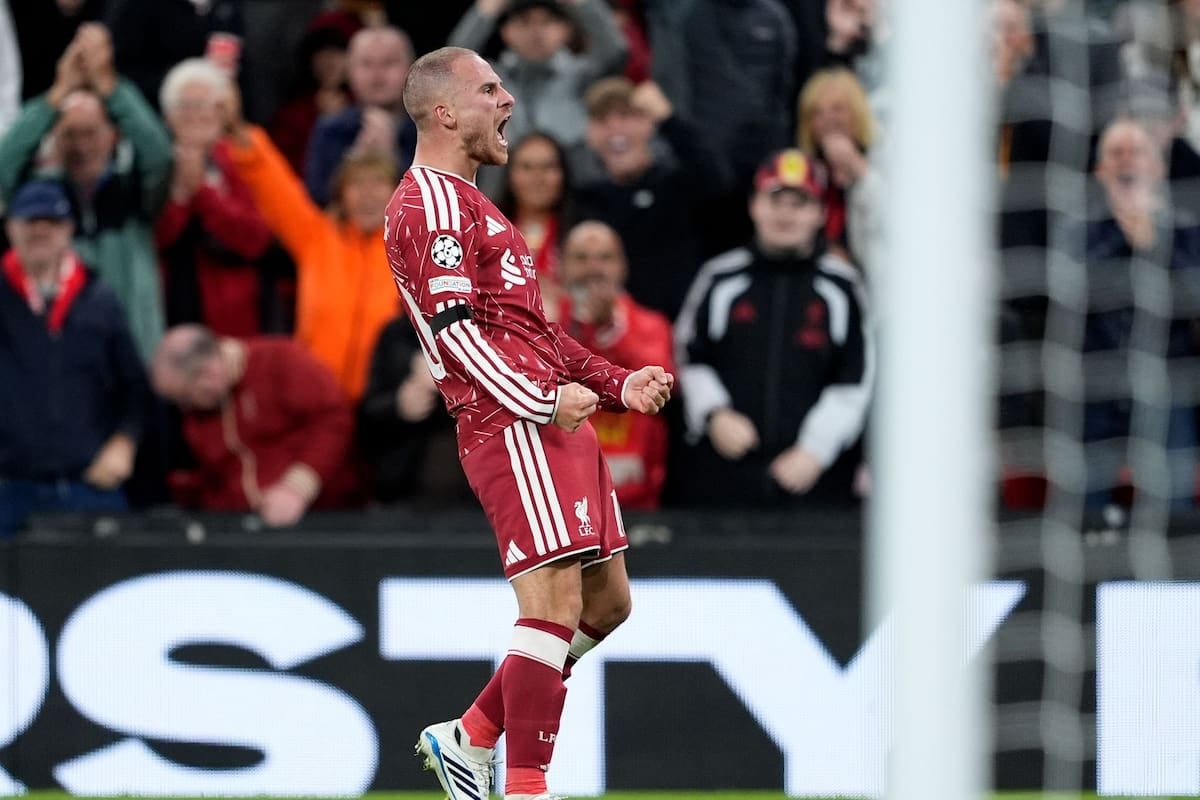 Mac Allister definió de zurda y Liverpool le ganó al Atlético de Madrid en Champions