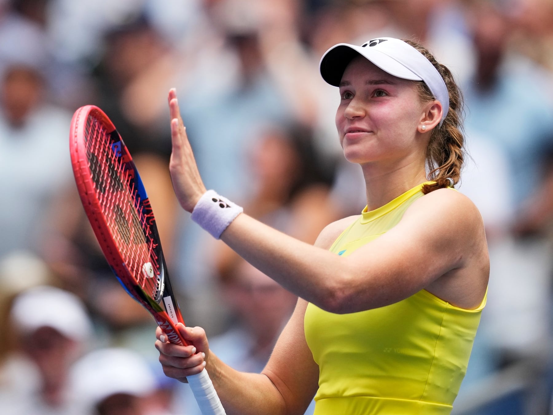 Rybakina alcanzó las semifinales del US Open y será la nueva número uno del mundo