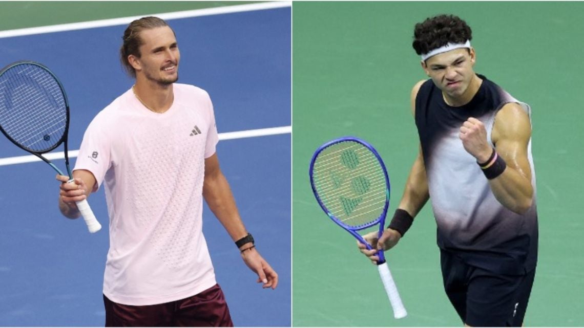 Zverev y Shelton definen el título del US Open en Nueva York