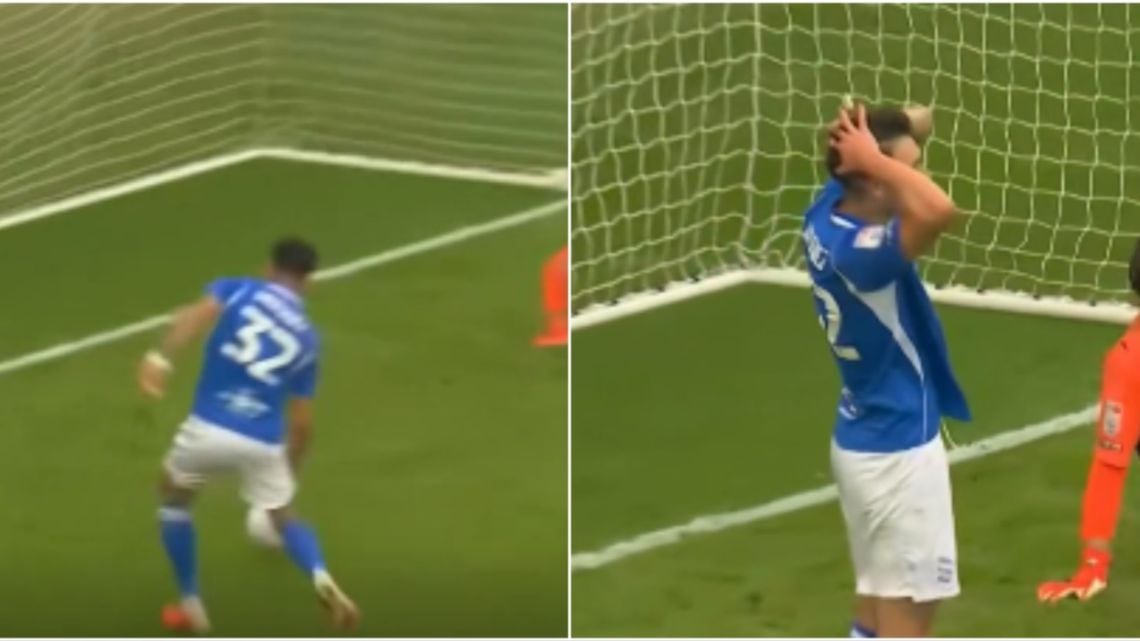 Birmingham ganó de visitante al Derby County pese al insólito fallo de Vázquez