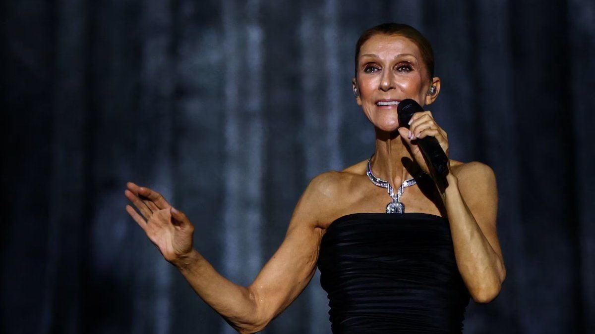 Celine Dion volvió a los escenarios en París después de seis años