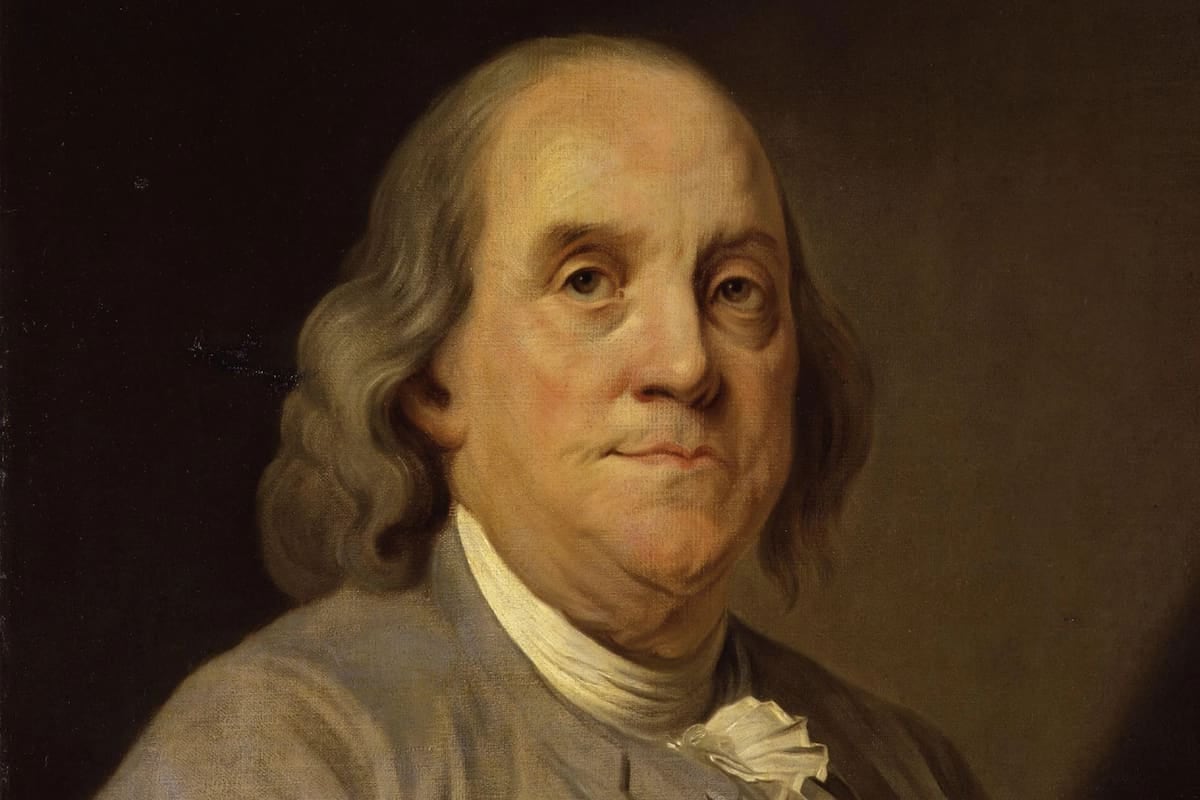 Tres hábitos difíciles que definen el autocontrol según Benjamin Franklin