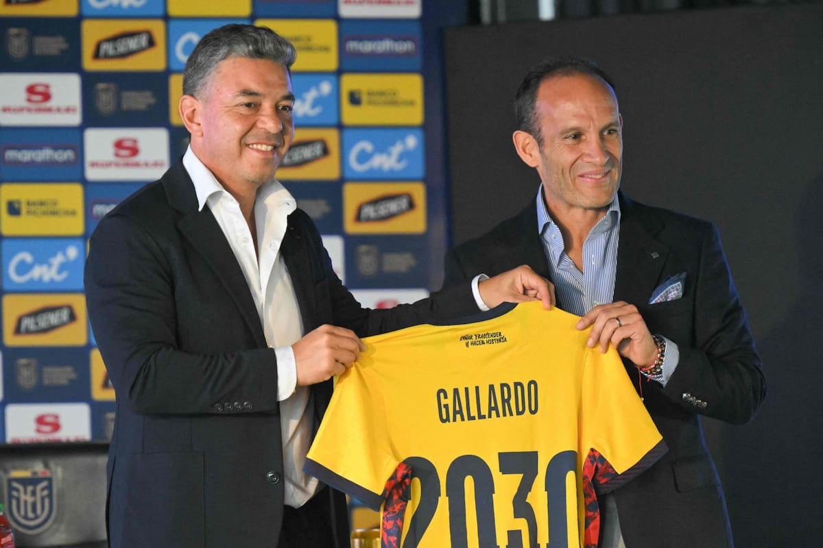 Marcelo Gallardo asumió en Ecuador con el Mundial 2030 como objetivo
