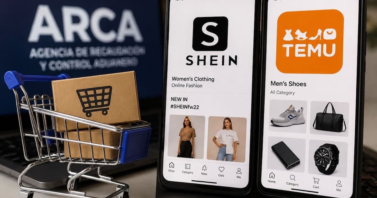 Compras en Shein y Temu: el cupo anual es por persona y abarca ambas plataformas