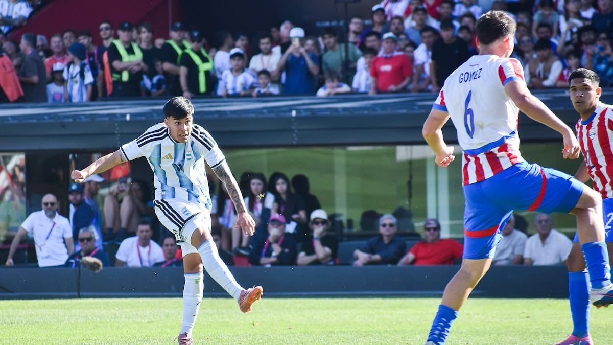 Argentina y Paraguay empataron sin goles y definirán el oro por penales