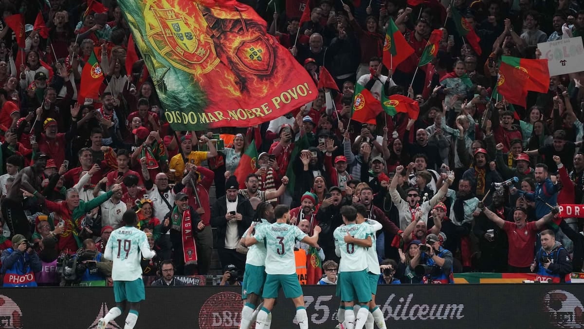 Portugal venció 4 a 2 a Dinamarca sin Cristiano Ronaldo y mantiene puntaje ideal